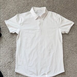 Men's Bylt White Polo Shirt